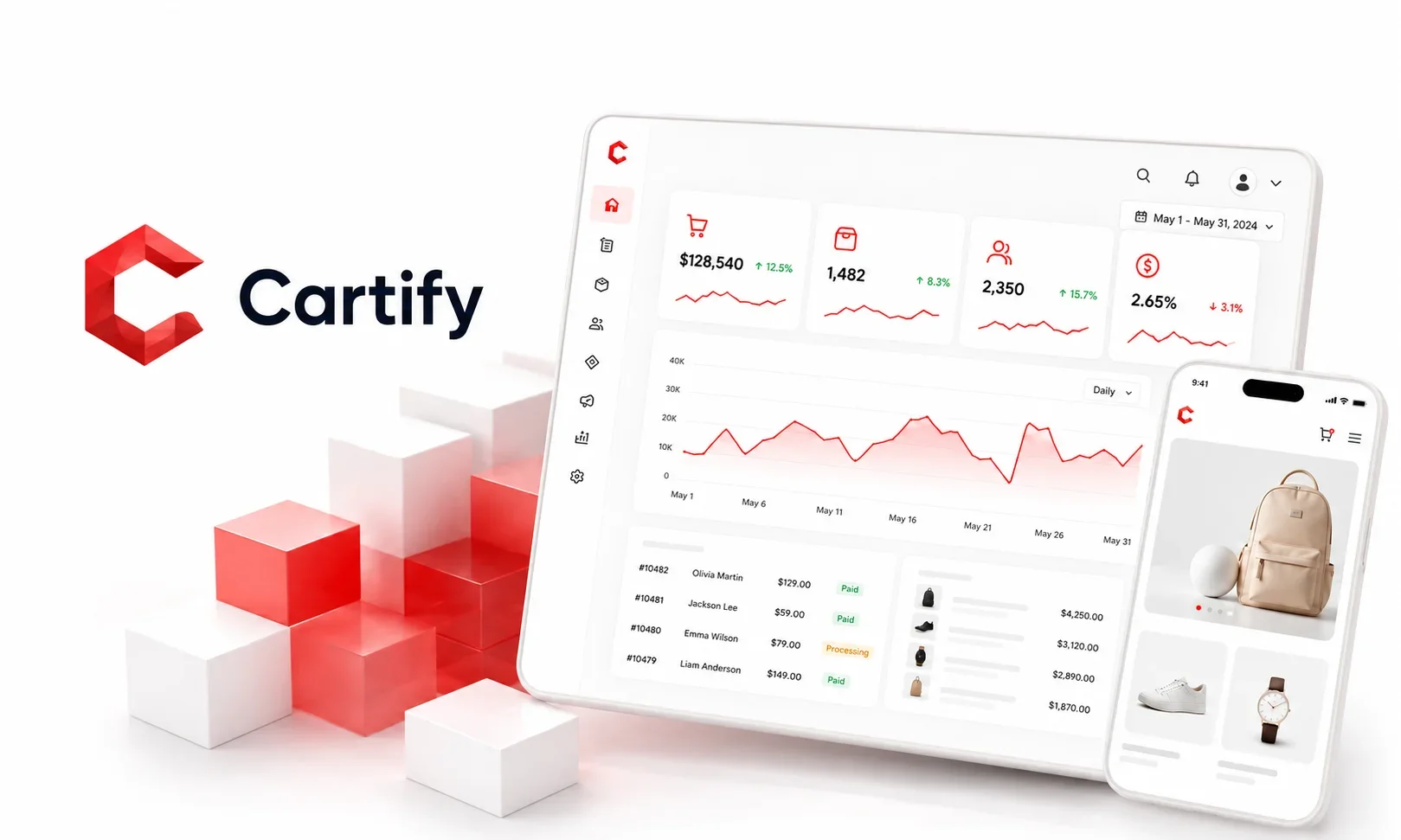 카티파이(Cartify) 키 비주얼